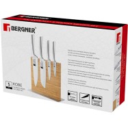 Набор ножей Bergner Kobe BG BG-39300-MM 5pc