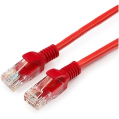 Патч-корд UTP Cablexpert, кат. 5e, 1.5м, красный