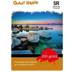 Фотобумага 13х18 GIANT IMAGE GI-5R20050G 50 Л. 200 Г/<wbr>М2 глянц.