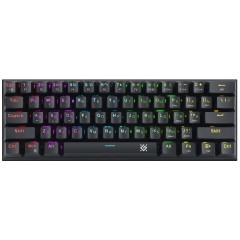 Клавиатура игровая механическая Defender Cairon GK-081 RU черный