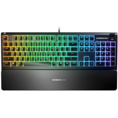 Клавиатура игровая Steelseries Apex 3 RU черный