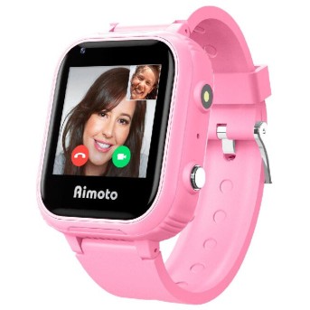 Смарт часы Aimoto Pro 4G розовый в Metoo.kz - Metoo (1)