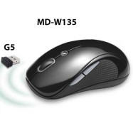 Клавиатура и мышь KME Беспроводная Черная (MD-W135+G5)