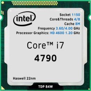 Процессор Intel Core i7-4790 oem/tray