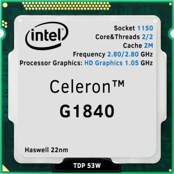 Процессор Intel Celeron G1840 oem/<wbr>tray - Metoo (1)