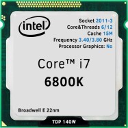 Процессор Intel Core i7-6800K 3.60GHz