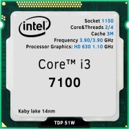 Процессор Intel Core i3-7100 3.90GHz
