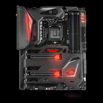 Материнская плата Intel 1151 Z270 Asus 4DDR4 6SATA HDMI DP ATX (MAXIMUS IX FORMULA) в Metoo.kz - Metoo (2)