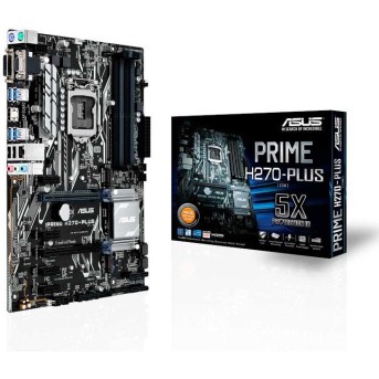 Материнская плата Intel 1151 H270 4xDDR4 Asus (PRIME H270-PLUS) - Metoo (1)