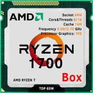 Процессор AMD AM4 RYZEN 7 1700 (YD1700BBAEBOX)