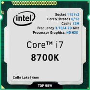 Процессор Intel Core i7-8700K 3.70GHz