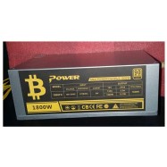 Блок питания Power 1800W 90PlusGold (2x8CM) W/O Cable