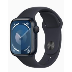 Apple Watch Series 9 GPS 41mm Midnight Aluminium Case with Midnight Sport Band - M/<wbr>L (MR8X3QR/<wbr>A)
