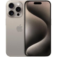 Смартфон Apple iPhone 15 Pro 256GB, Natural Titanium (MTV53HX/A)