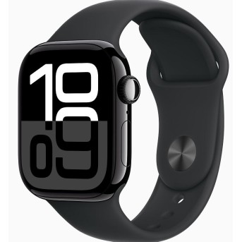 Apple Watch Series 10 GPS 42mm JB AC with Black Sport Band - M/<wbr>L (MWWF3QI/<wbr>A) - Metoo (1)