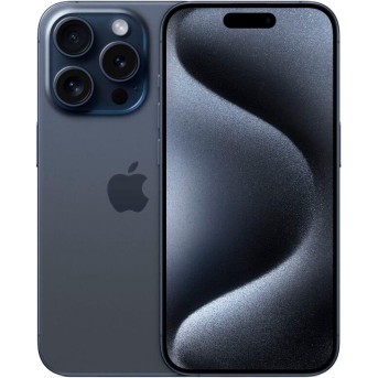 Смартфон Apple iPhone 15 Pro Max 256GB, Blue Titanium (MU7A3HX/<wbr>A) - Metoo (1)