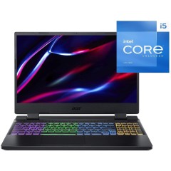 Ноутбук Acer Nitro 5 AN515-58-54FA 15,6 FHD IPS 144Hz Intel® Core™ i5-12450H/<wbr>16Gb/ SSD 512Gb/<wbr>NVIDIA® GeForce RTX™ 2050-4Gb/<wbr>Black/<wbr>Dos(NH.QMZER.003)