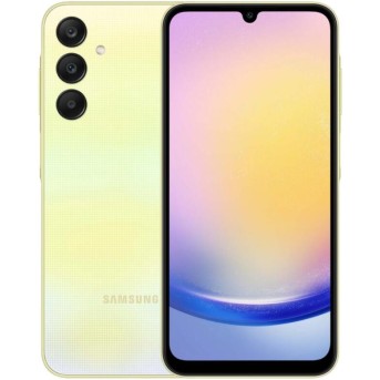 Смартфон Samsung Galaxy A25 5G 128GB, Yellow (SM-A256EZYDSKZ) - Metoo (1)