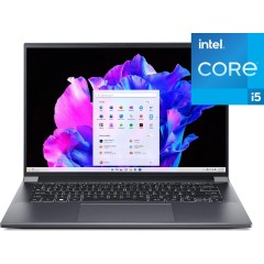 Ноутбук Acer Swift X SFX14-71G 14,5 2,8K OLED 120Hz Intel® Core™ i5-13500H/<wbr>16Gb/<wbr>SSD 512Gb/<wbr>NVIDIA® GeForce RTX™ 4050-6Gb/<wbr>Gray/<wbr>Dos(NX.KEVER.001)