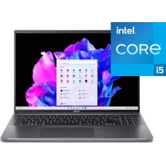 Ноутбук Acer Swift Go SFG16-71 16 3,2K OLED 120Hz Intel® Core™ i5-1335U/<wbr>16 Gb/<wbr>SSD 512Gb/<wbr>Gray/<wbr>Dos(NX.KFSER.006)