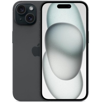 Смартфон Apple iPhone 15 128GB, Black (MTP03HX/<wbr>A) - Metoo (1)