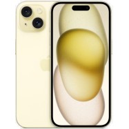 Смартфон Apple iPhone 15 128GB, Yellow (MTP23HX/A)