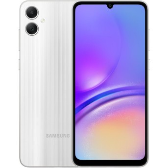 Смартфон Samsung Galaxy A05 64GB, Silver (SM-A055FZSDSKZ) - Metoo (1)