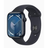 Apple Watch Series 9 GPS 45mm Midnight Aluminium Case with Midnight Sport Band - S/M (MR993QR/A)